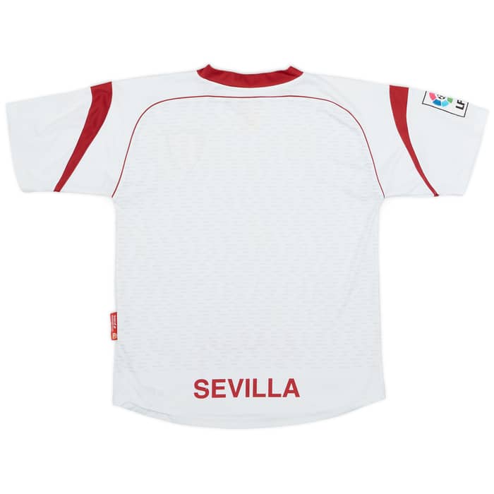 2005-06 Sevilla Home Shirt - 7/10 - (Y)