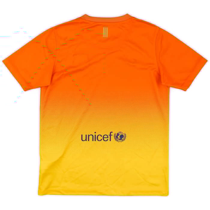 2012-13 Barcelona Basic Away Shirt - 7/10 - (L.Boys)