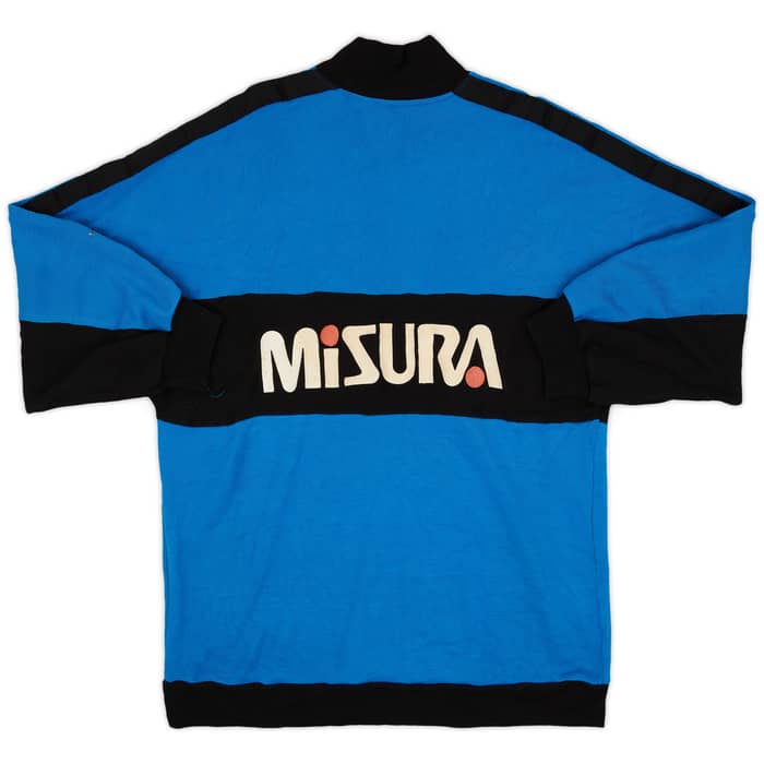 1990-91 Inter Milan Uhlsport 1/4 Zip Sweat Top - 4/10 - (L)