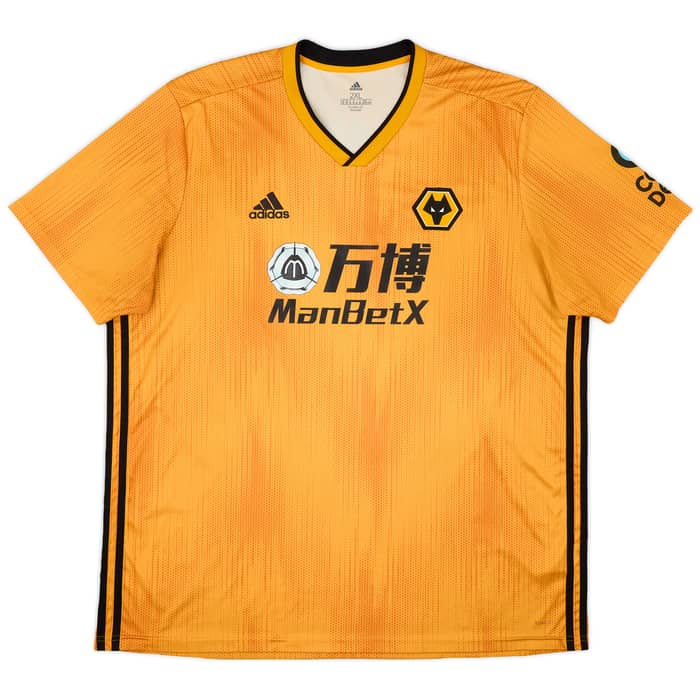 2018-19 Wolves Home Shirt Adama #37 - 9/10 - (XXL)