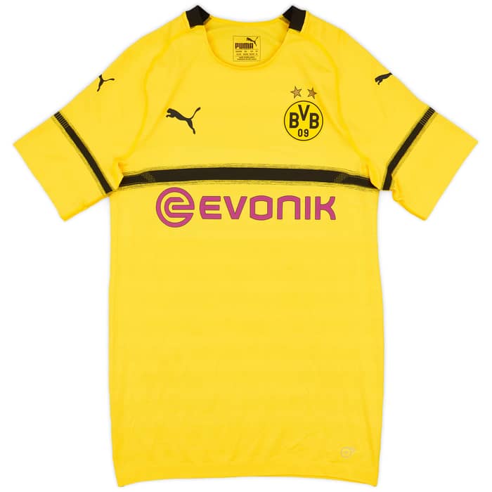 2018-19 Borussia Dortmund Player Issue (EvoKNIT) European Home Shirt Schurrle #21 - 9/10 - (XL)
