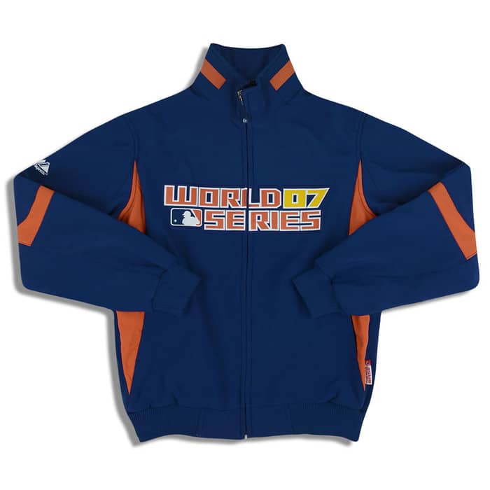 2007 MLB World Series Majestic Therma Base Jacket S