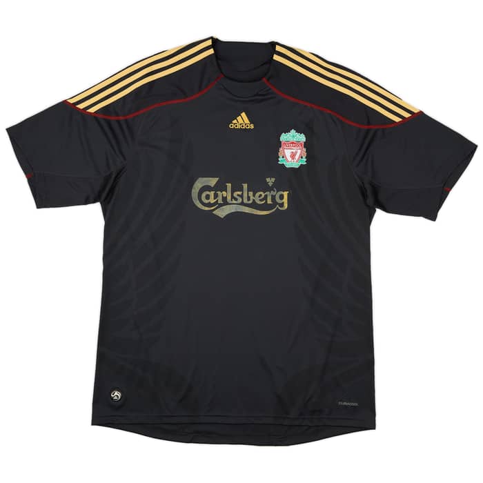 2009-10 Liverpool Away Shirt Gerrard #8 - 4/10 - (XXL)