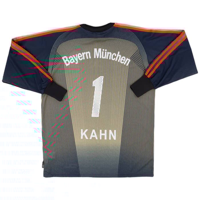 2003-04 Bayern Munich GK Shirt Kahn #1 - 7/10 - (S)