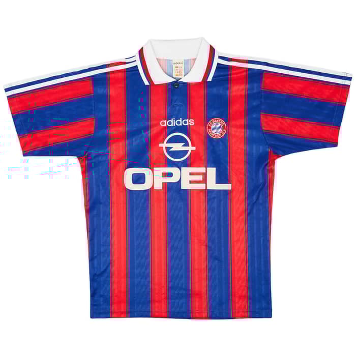 1995-97 Bayern Munich Home Shirt Scholl #7 - 8/10 - (S)