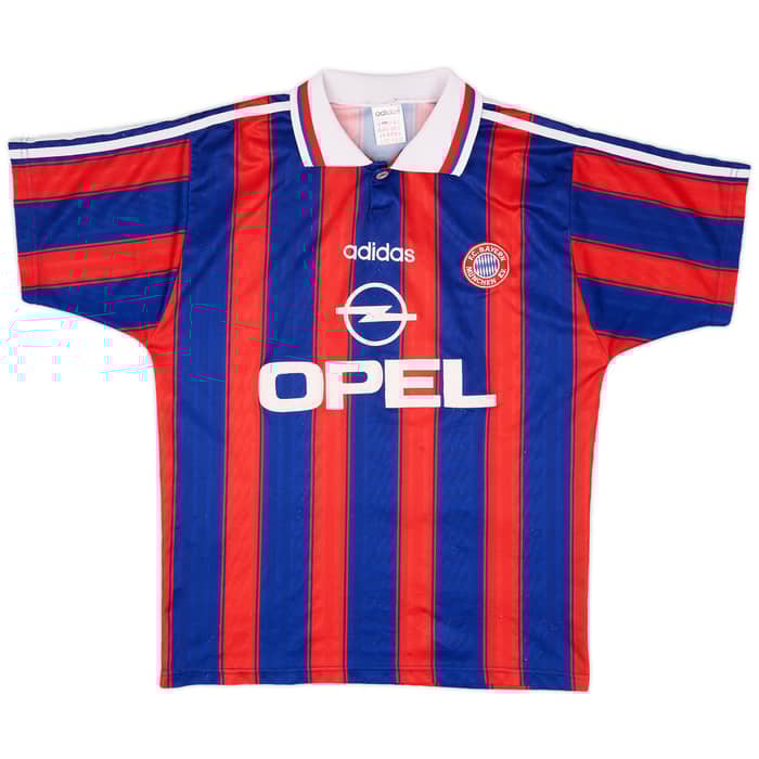 1995-97 Bayern Munich Home Shirt Sforza #14 - 8/10 - (M)