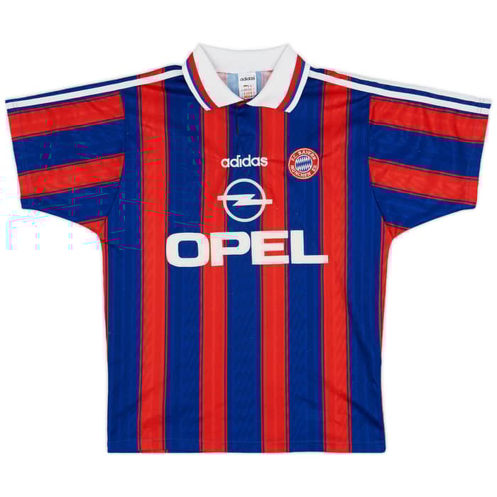 1995-97 Bayern Munich Home Shirt Klinsmann #18 - 5/10 - (S)