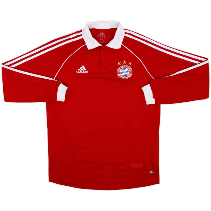 2006-07 Bayern Munich Player Issue Home L/S Shirt Schweinsteiger #31 - 8/10 - (M)