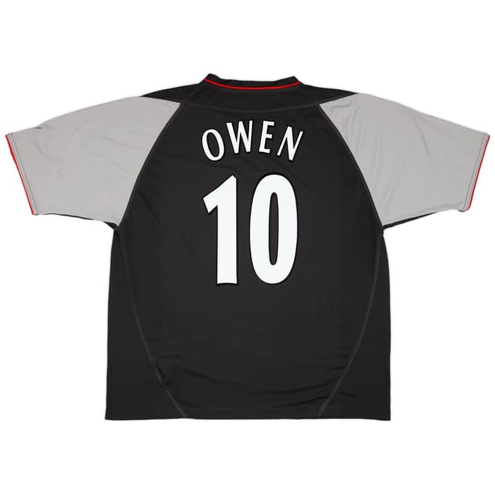 2002-04 Liverpool Away Shirt Owen #10 - 8/10 - (XL)