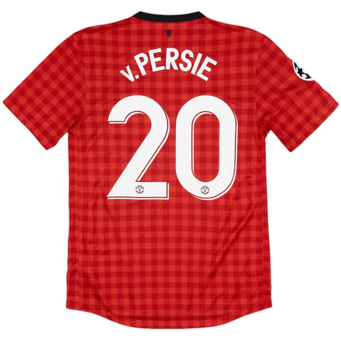 2012-13 Manchester United Home Shirt v.Persie #20 - 6/10 - (S)