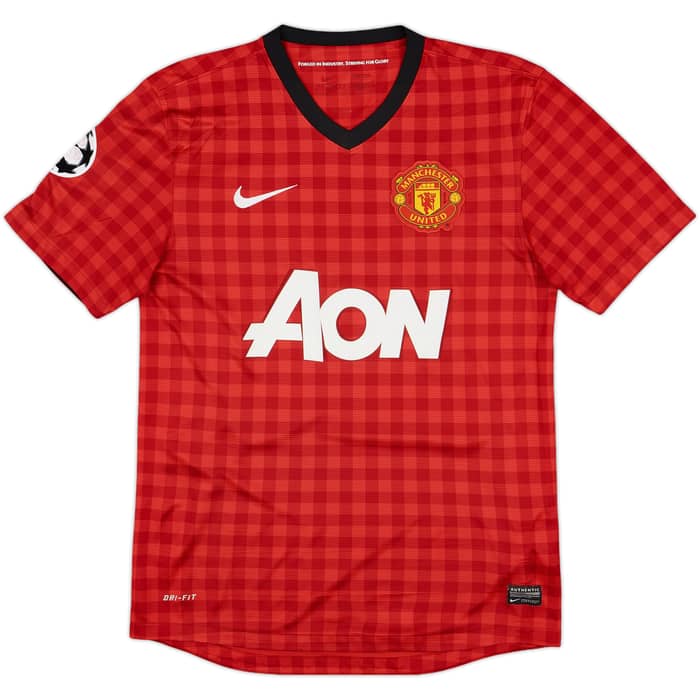 2012-13 Manchester United Home Shirt v.Persie #20 - 6/10 - (S)
