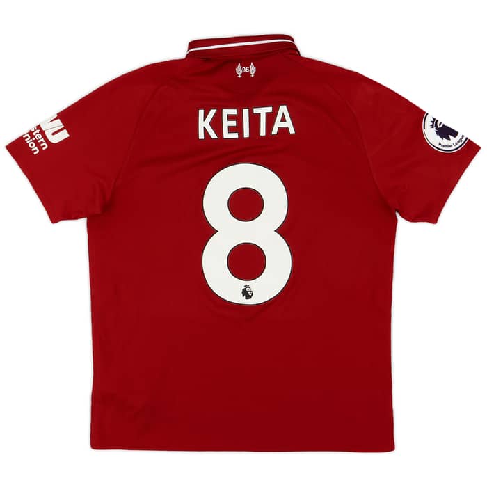 2018-19 Liverpool Home Shirt Keita #8 - 7/10 - (S)