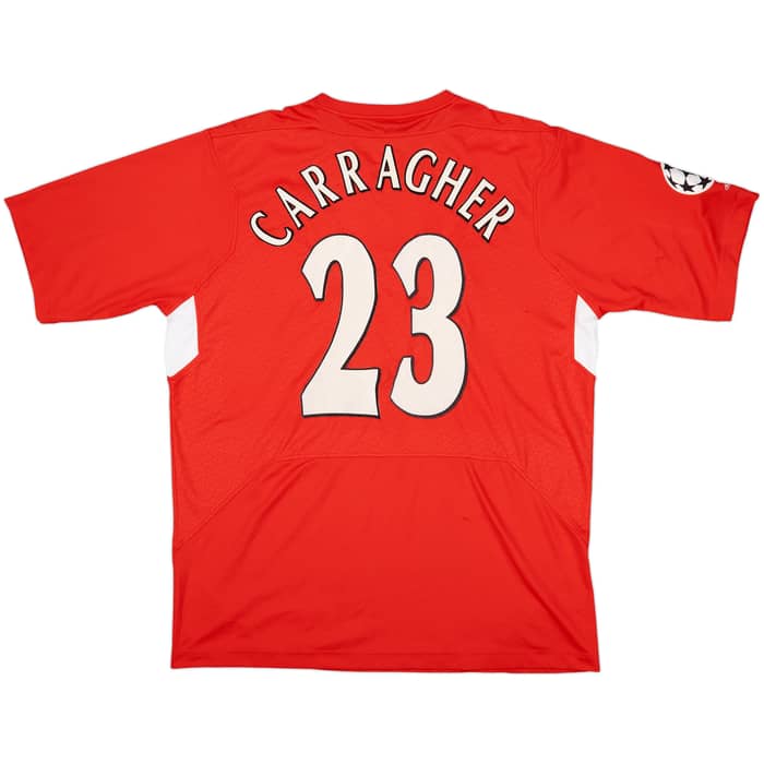 2004-06 Liverpool Home Shirt Carragher #23 - 4/10 - (L)