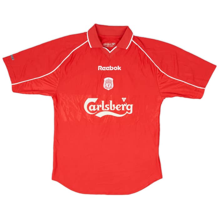 2000-02 Liverpool Home Shirt Barmby #20 - 9/10 - (S)