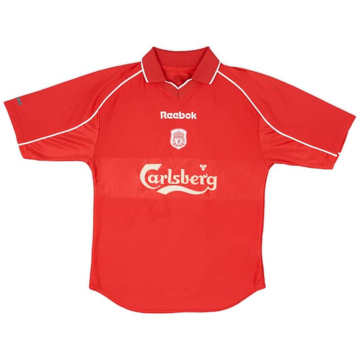 2000-02 Liverpool Home Shirt Owen #10 - 7/10 - (XS)