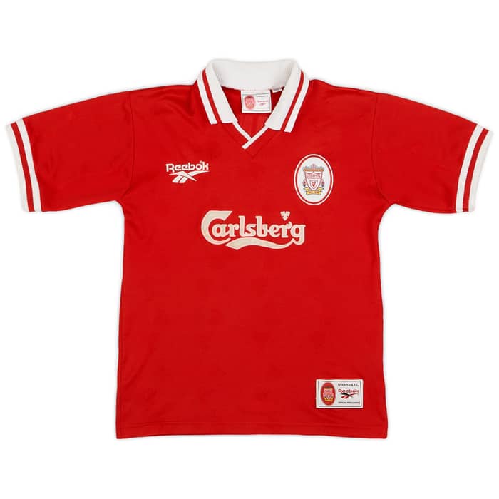 1998-00 Liverpool Home Shirt McManaman #7 - 7/10 - (Y)