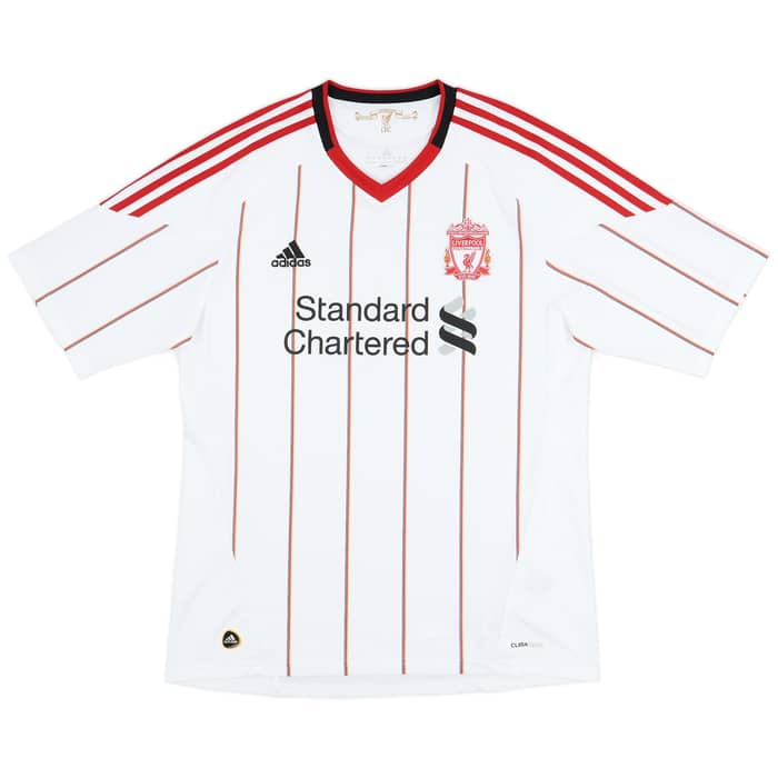 2010-11 Liverpool Away Shirt Cole #10 - 9/10 - (L)