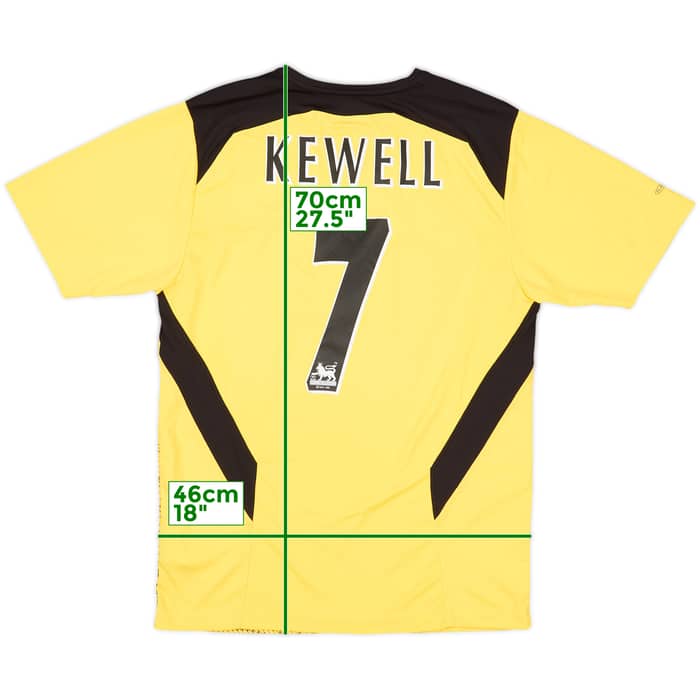 2004-06 Liverpool Away Shirt Kewell #7 - 6/10 - (S)