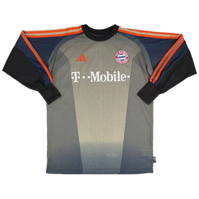 2003-04 Bayern Munich GK Shirt Kahn #1 - 7/10 - (S)