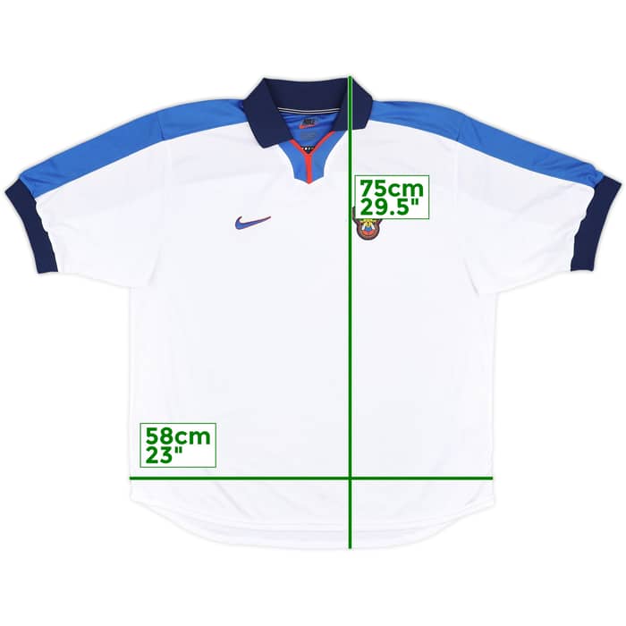 1998-00 Russia Player Issue Home Shirt (XL)