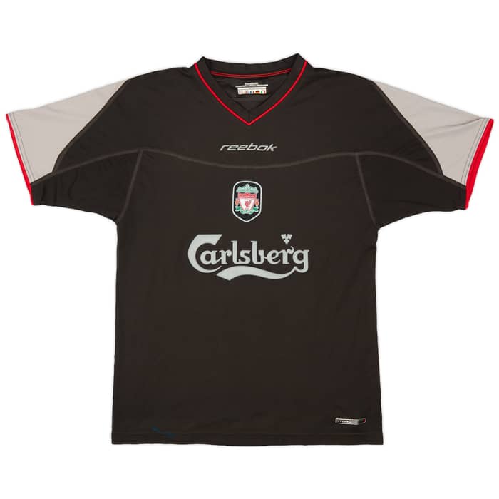 2002-04 Liverpool Away Shirt Gerrard #17 - 8/10 - (S)