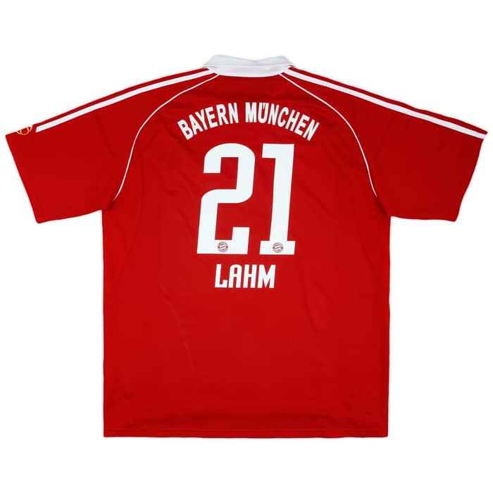 2006-07 Bayern Munich Home Shirt Lahm #21