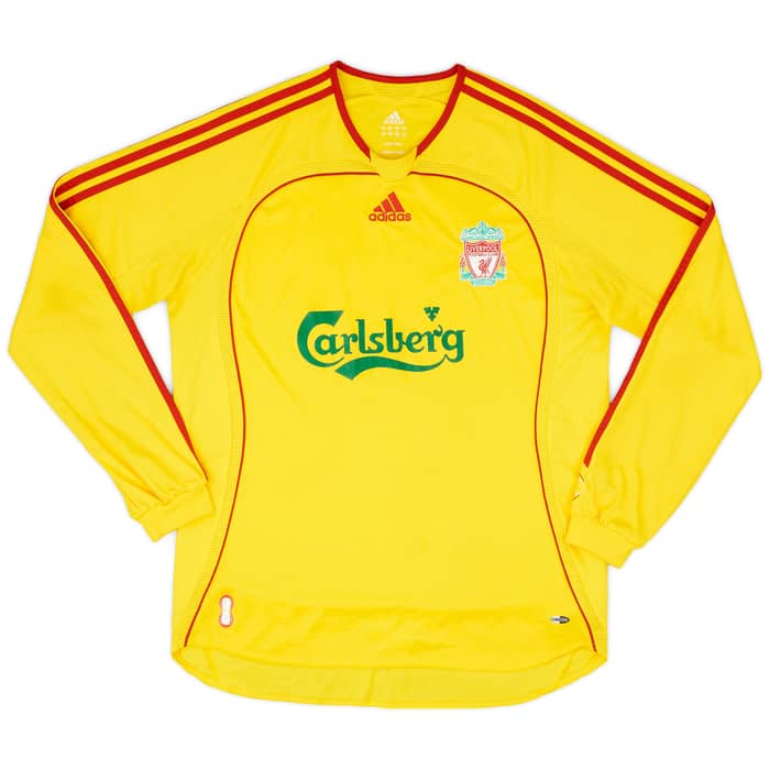 2006-07 Liverpool Away L/S Shirt Fowler #9 - 6/10 - (L)