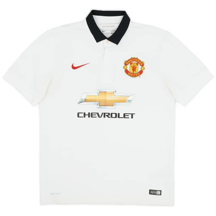 2014-15 Manchester United Away Shirt Mata #8 - 9/10 - (M)