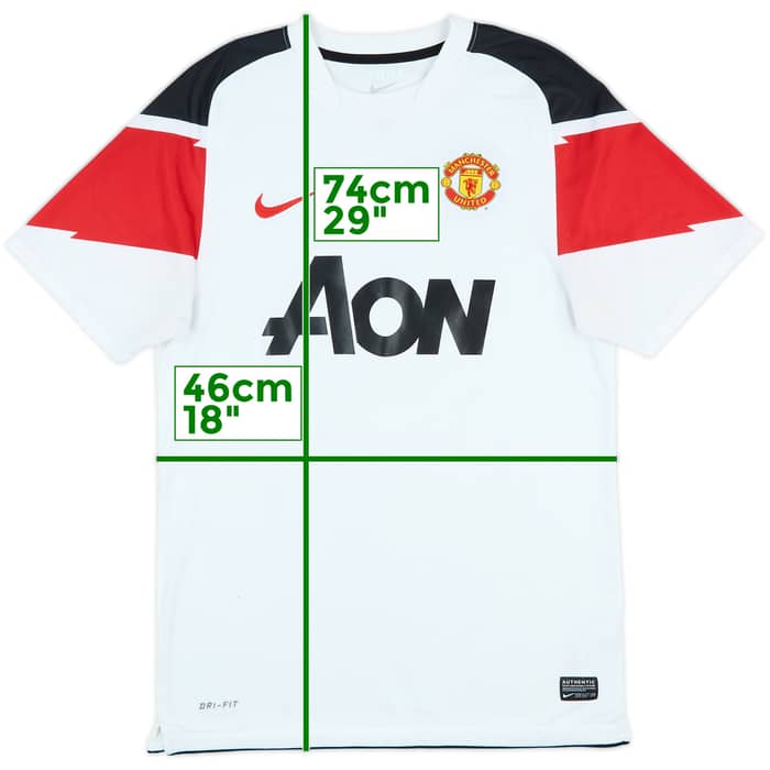 2010-12 Manchester United Away Shirt Berbatov #9 - 6/10 - (S)