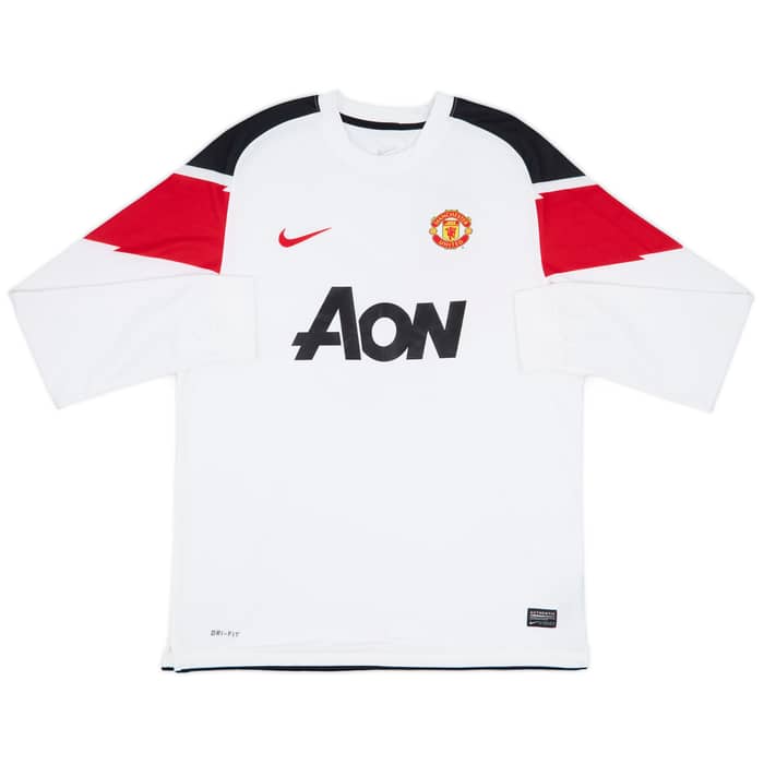 2010-12 Manchester United Away L/S Shirt Rooney #10 - 6/10 - (L)