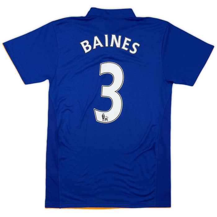 2011-12 Everton Home Shirt Baines #3