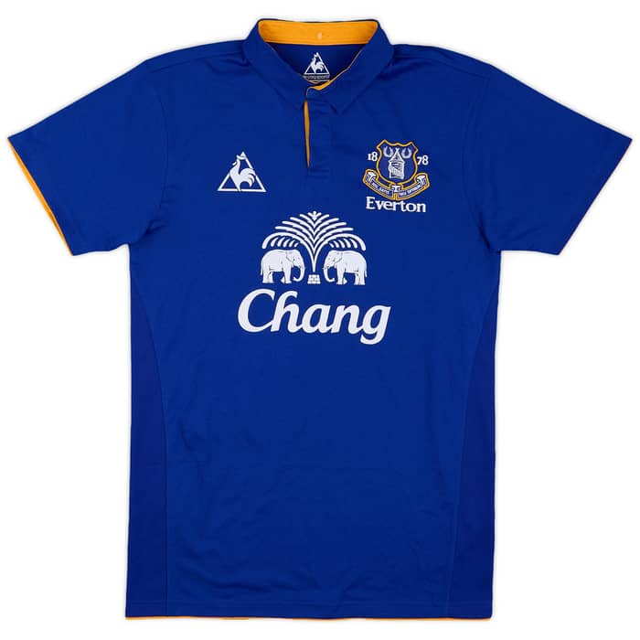 2011-12 Everton Home Shirt Baines #3