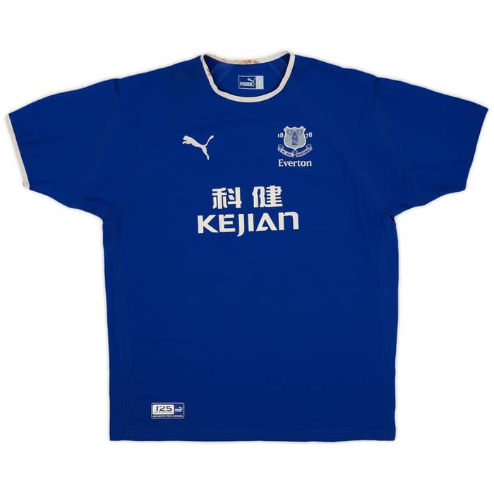 2003-04 Everton Home Shirt Rooney #18 - 5/10 - (L)