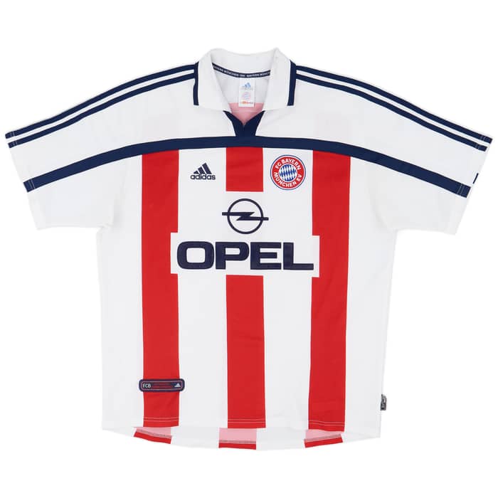 2000-01 Bayern Munich Away Shirt Elber #9 - 6/10 - (XL)