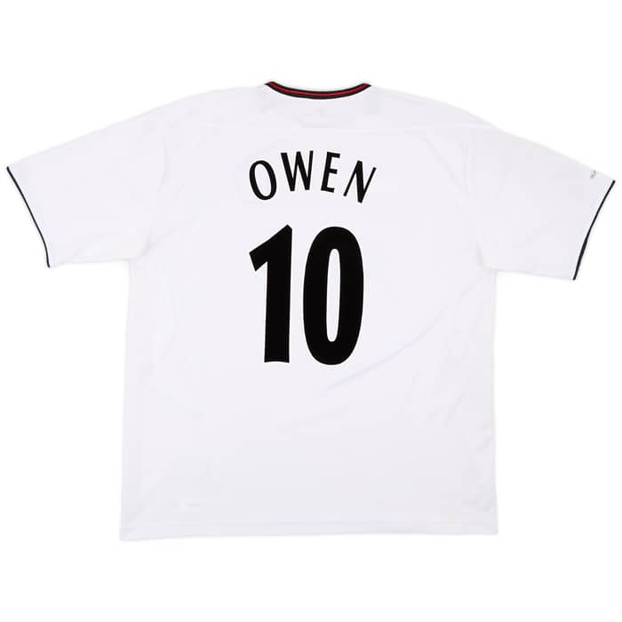 2003-04 Liverpool Away Shirt Owen #10 - 8/10 - (XL)