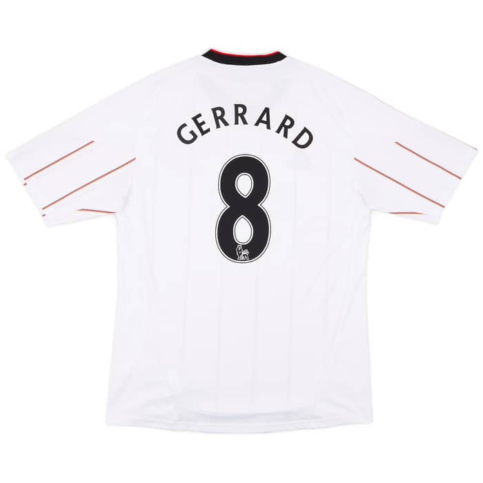 2010-11 Liverpool Away Shirt Gerrard #8 - 6/10 - (L)