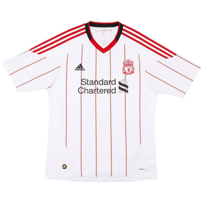 2010-11 Liverpool Away Shirt Gerrard #8 - 6/10 - (L)