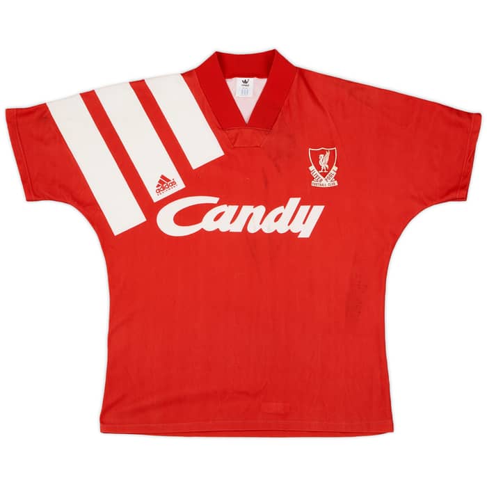 1991-92 Liverpool Home Shirt - 6/10 - (M)