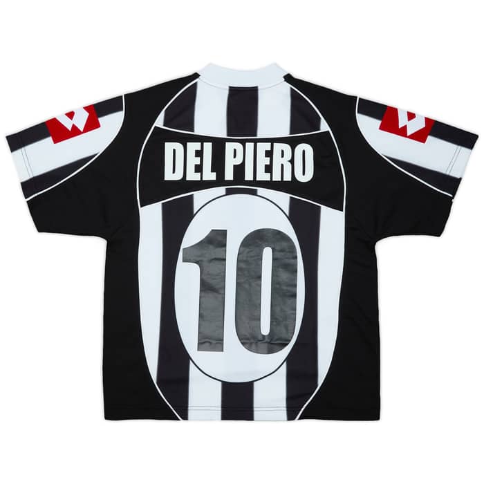 2002-03 Juventus Home Shirt Del Piero #10 - 7/10 - (S)