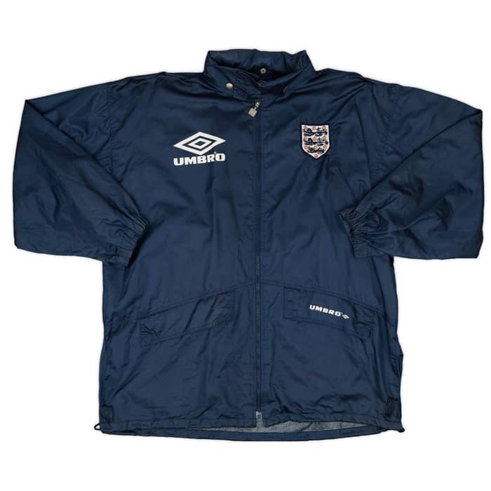 1996-98 England Umbro Track Jacket - 6/10 - (L)