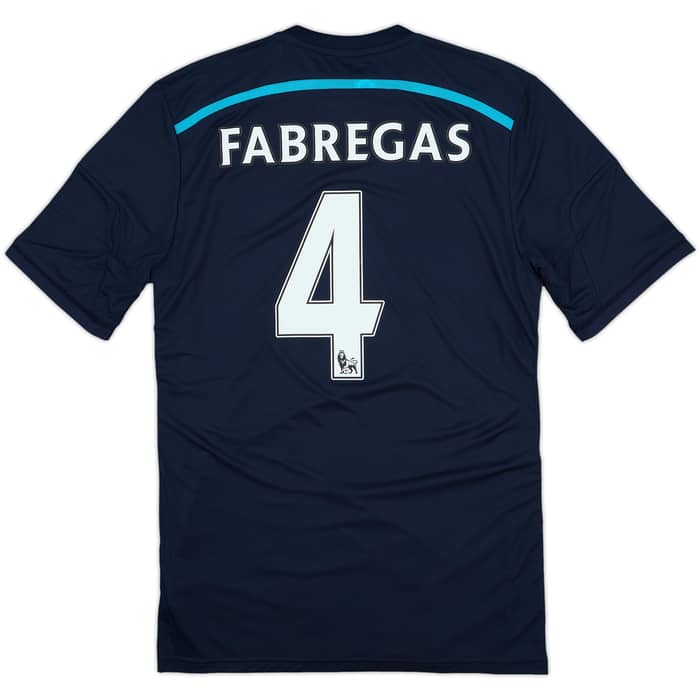 2014-15 Chelsea Player Issue Third Shirt Fabregas #4 (M/L)