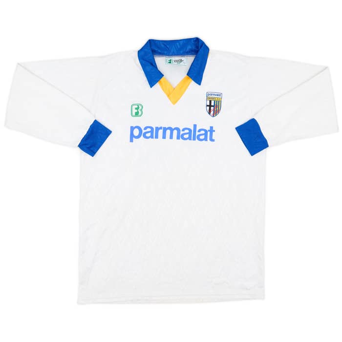 1990-92 Parma Scuola Calcio Home L/S Shirt #15 - 6/10 - (L)