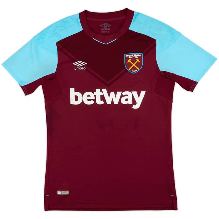 2017-18 West Ham Home Shirt - 4/10 - (M)