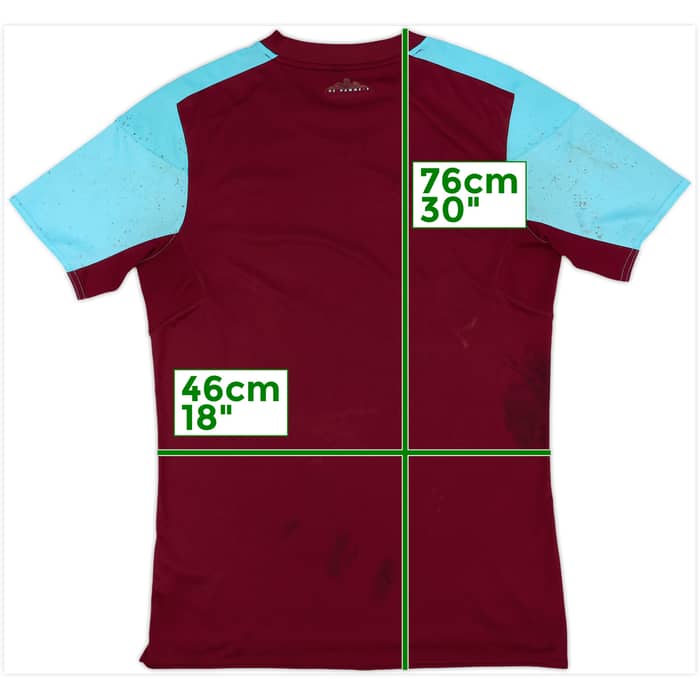 2017-18 West Ham Home Shirt - 4/10 - (M)