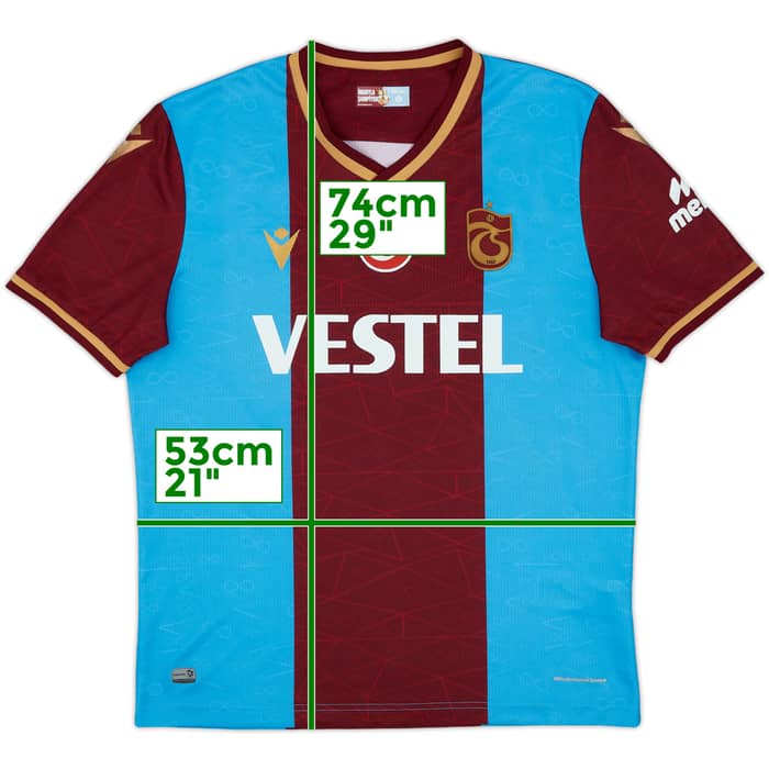 2022-23 Trabzonspor Home Cup Shirt Muhammed #61 - 5/10 - (XXL)