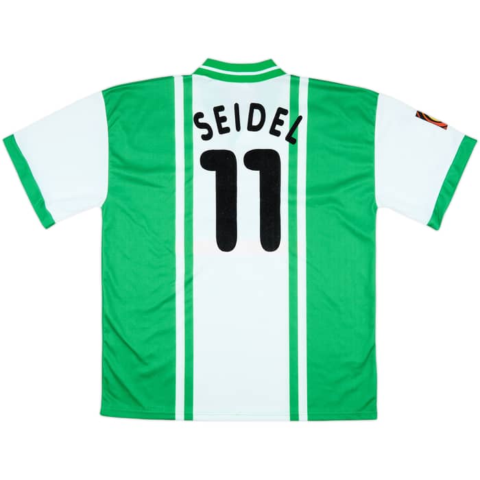 1996-97 Werder Bremen II Match Issue Home Shirt Seidel #11