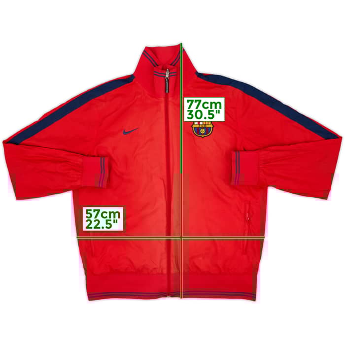 2013-14 Barcelona Nike Reversible Track Jacket - 5/10 - (XL)