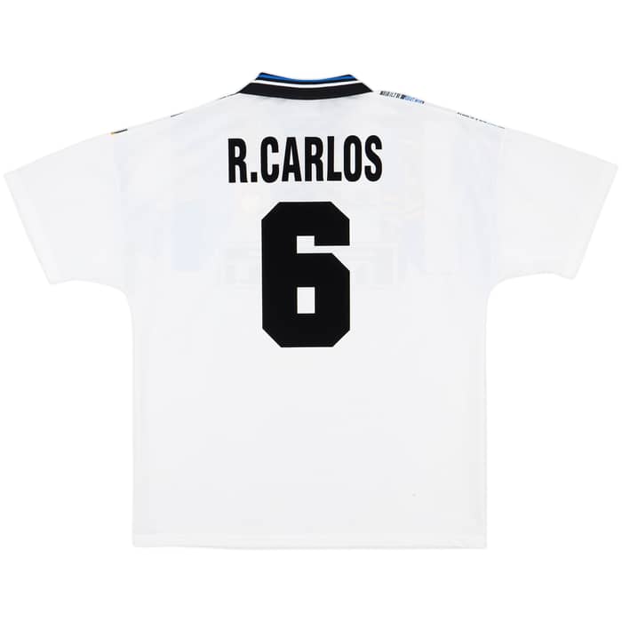 1995-96 Inter Milan Third Shirt R.Carlos #6 - 9/10 - (XL)