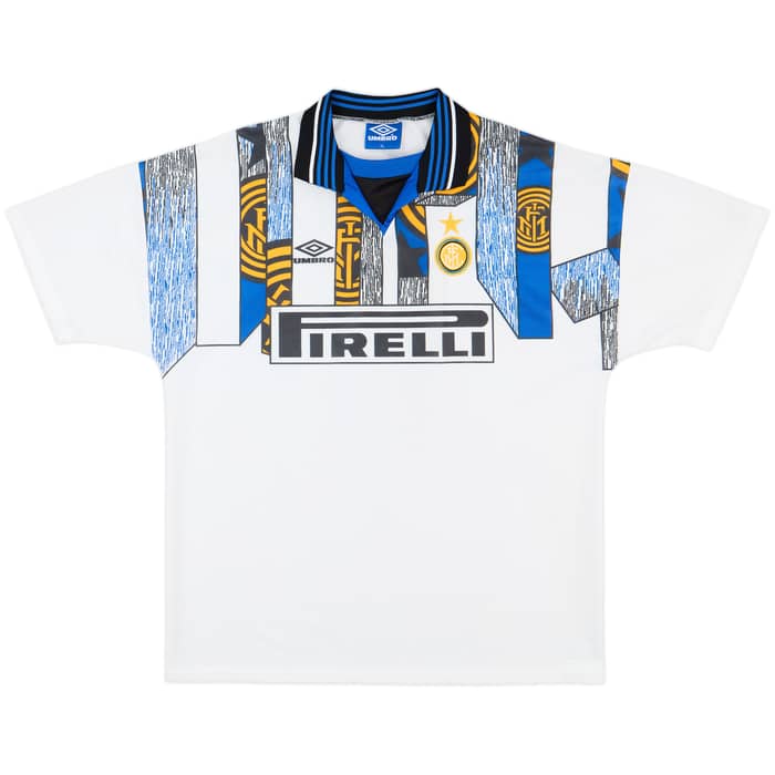1995-96 Inter Milan Third Shirt R.Carlos #6 - 9/10 - (XL)