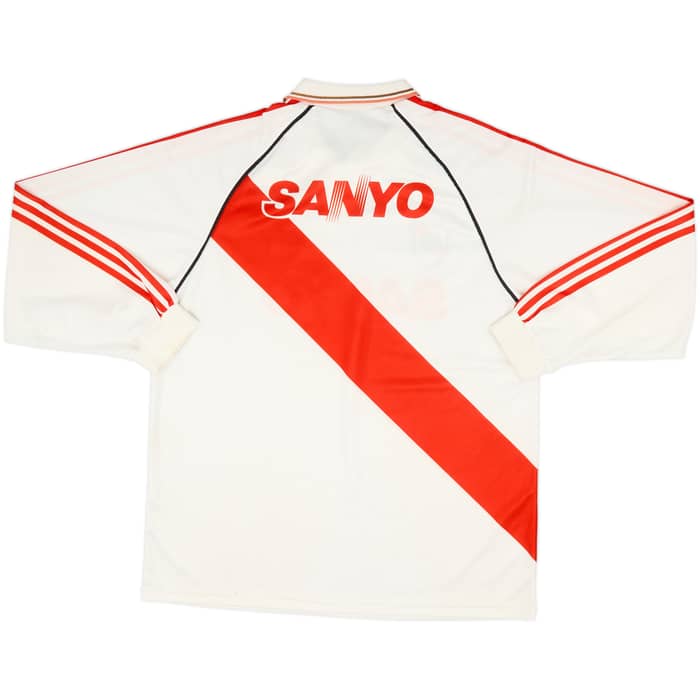 1992-94 River Plate Home L/S Shirt - 6/10 - (XL)